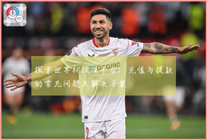探索世界杯投注平台：充值与提款的常见问题及解决方案