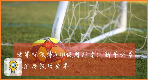 世界杯滚球App使用指南：新手必看玩法与技巧分享